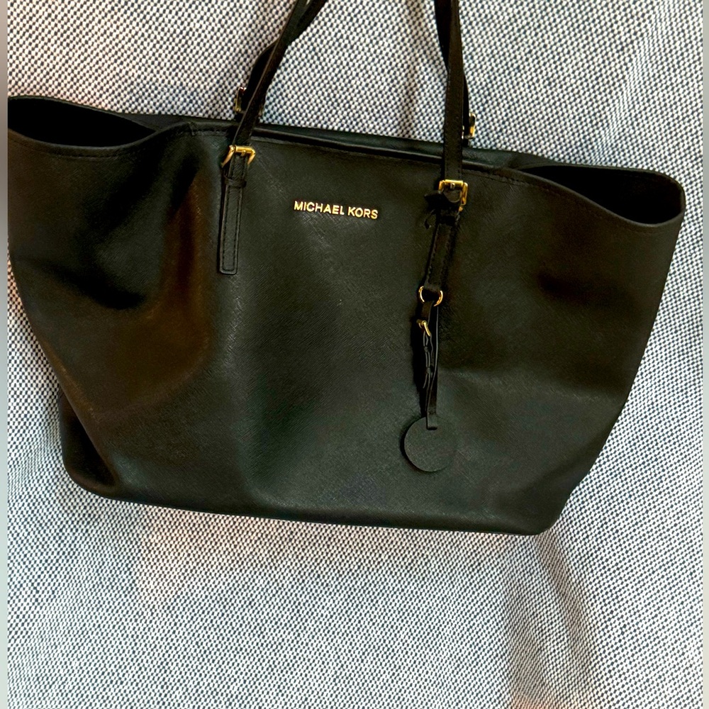 Michael Kors vintage jet set medium tote bag